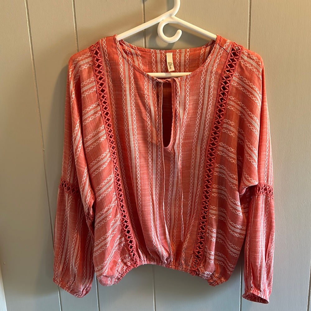 ELAN Boho women’s top blouse Size Small Great condition. Festival. Flowy. Boho